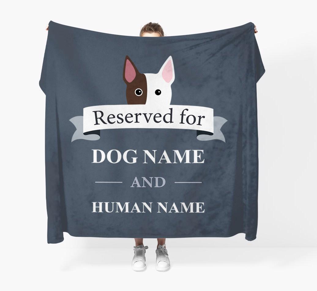 Reserved For: Personalized {breedFullName} Throw Blanket