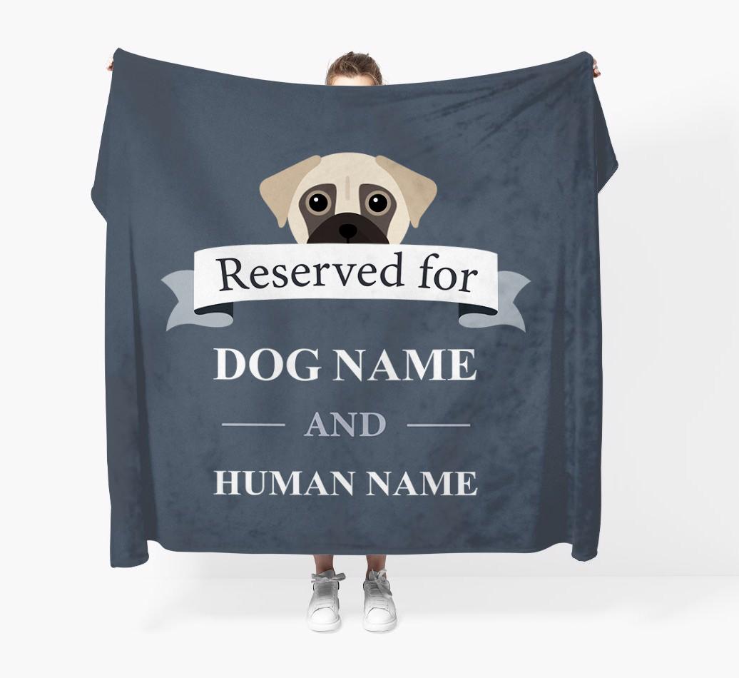 Reserved For: Personalized {breedFullName} Throw Blanket