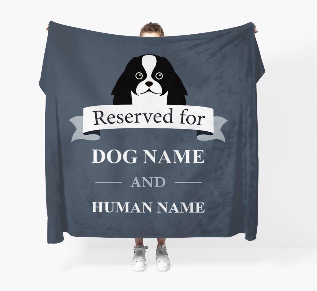 Reserved For: Personalized {breedFullName} Throw Blanket