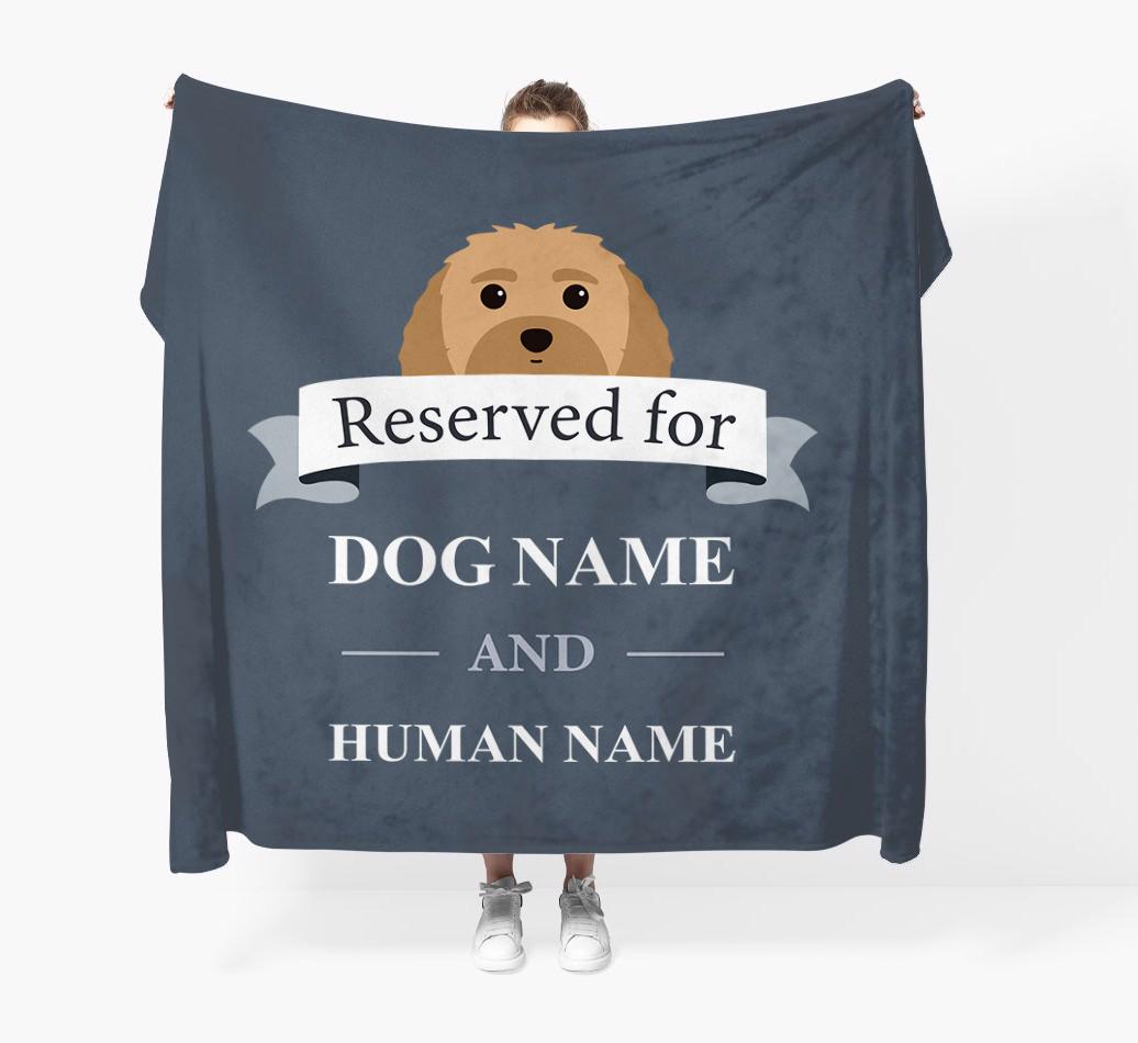 Reserved For: Personalized {breedFullName} Throw Blanket