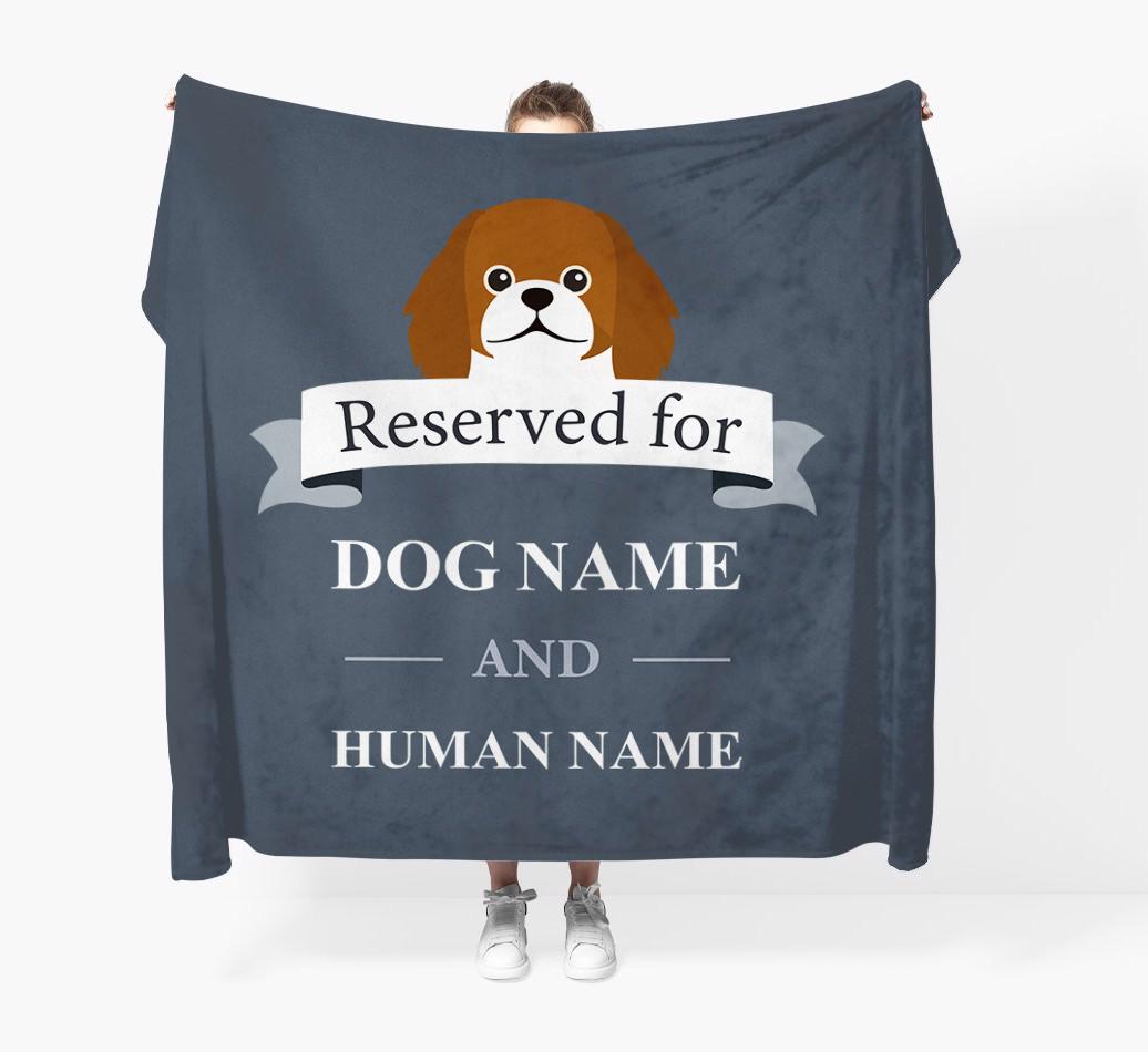 Reserved For: Personalized {breedFullName} Throw Blanket