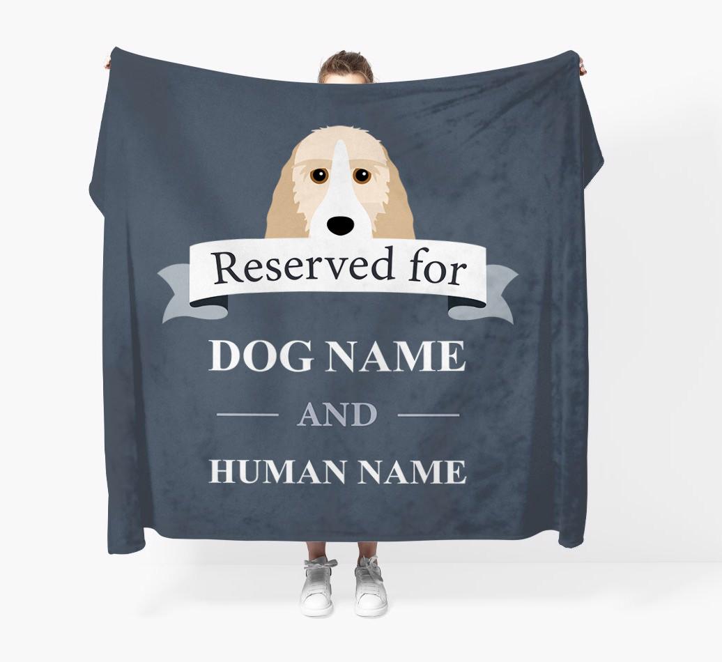 Reserved For: Personalized {breedFullName} Throw Blanket