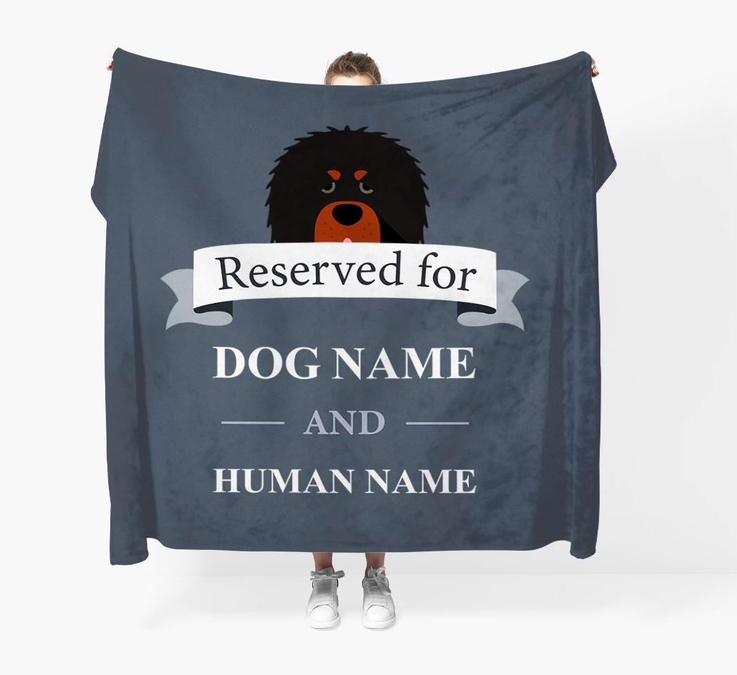 Reserved For: Personalized {breedFullName} Throw Blanket