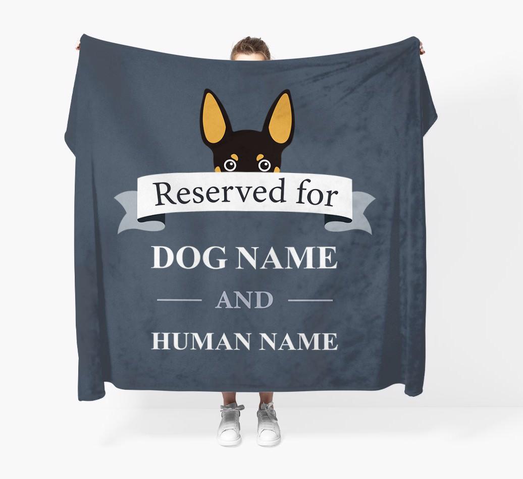 Reserved For: Personalized {breedFullName} Throw Blanket