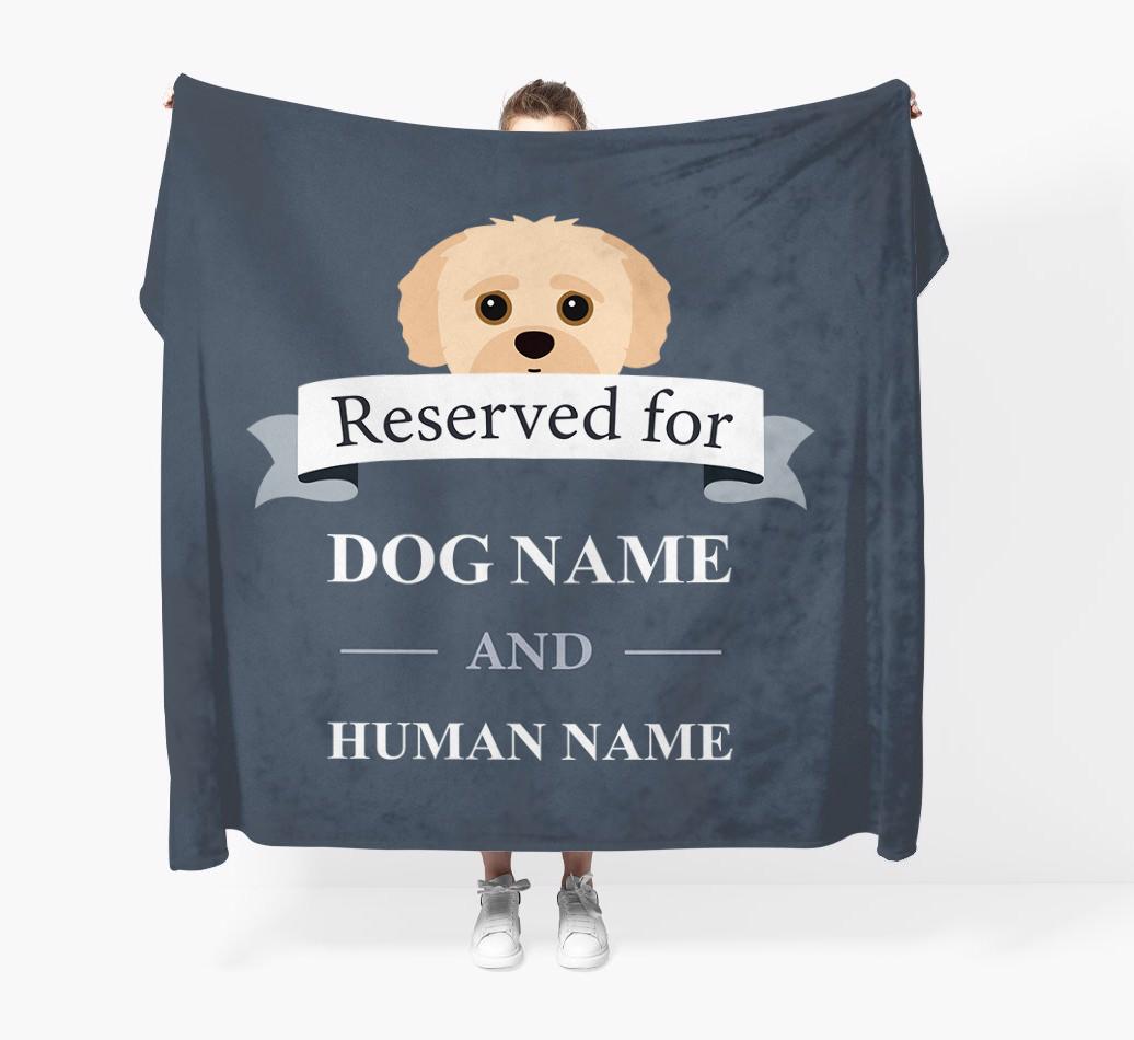 Reserved For: Personalized {breedFullName} Throw Blanket