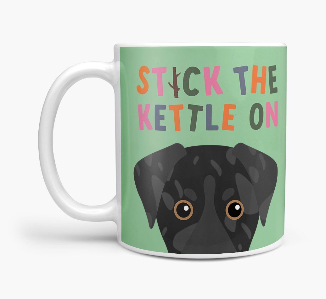 Stick The Kettle On: Personalised {breedFullName} Mug