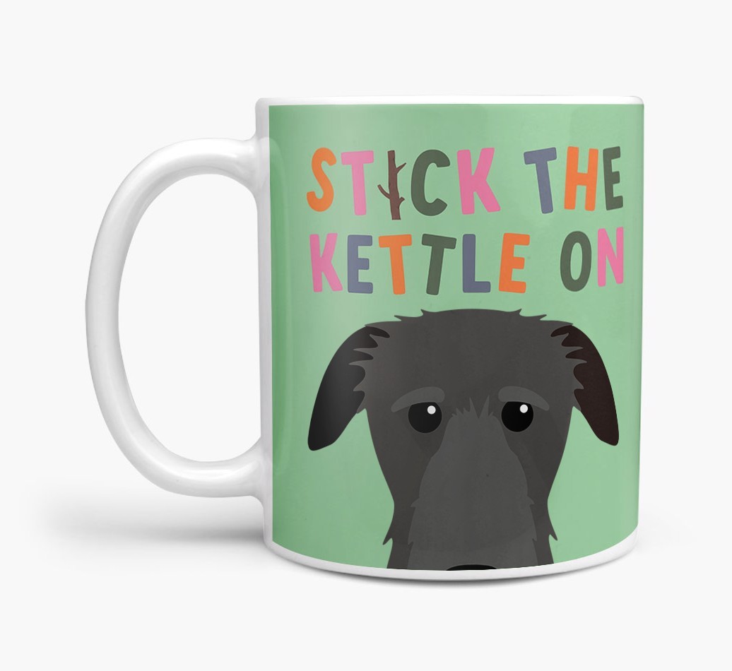 Stick The Kettle On: Personalised {breedFullName} Mug