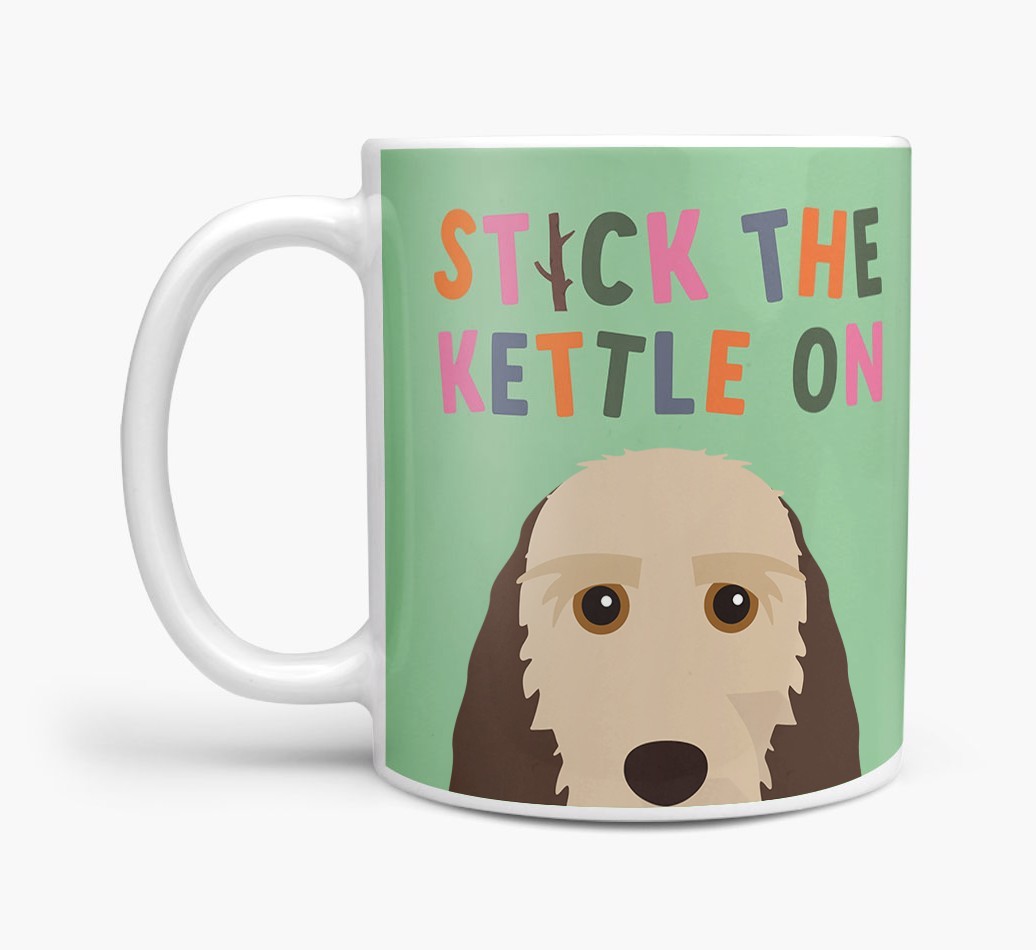 Stick The Kettle On: Personalised {breedFullName} Mug