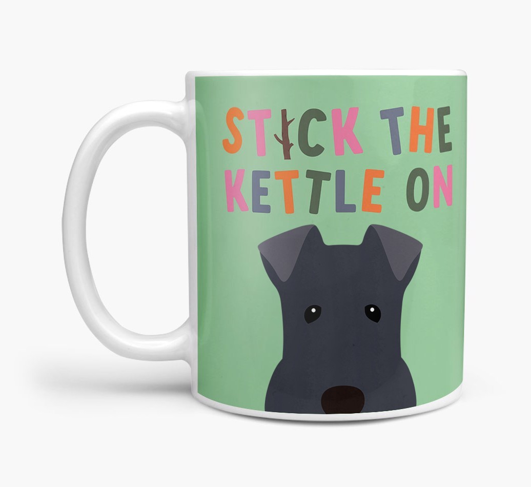 Stick The Kettle On: Personalised {breedFullName} Mug