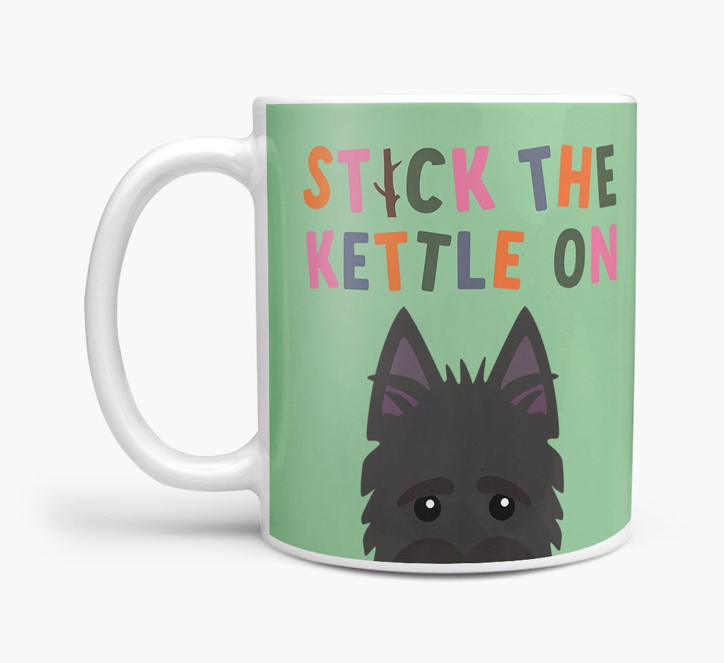 Stick The Kettle On: Personalised {breedFullName} Mug