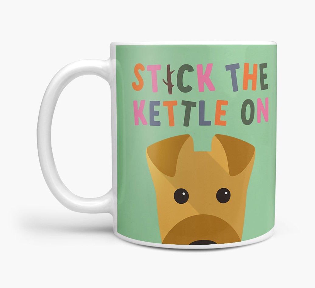 Stick The Kettle On: Personalised {breedFullName} Mug