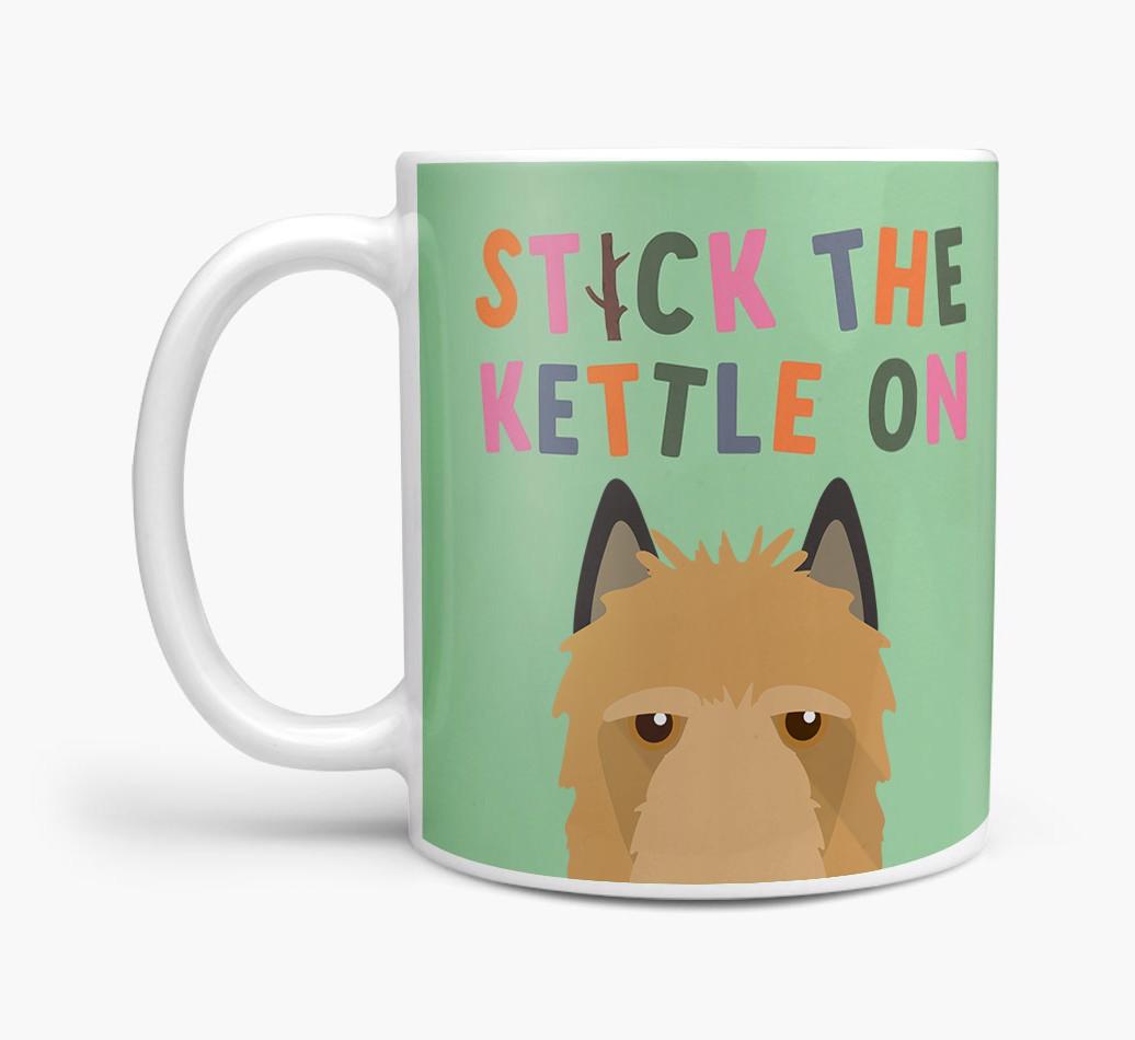 Stick The Kettle On: Personalized {breedFullName} Mug