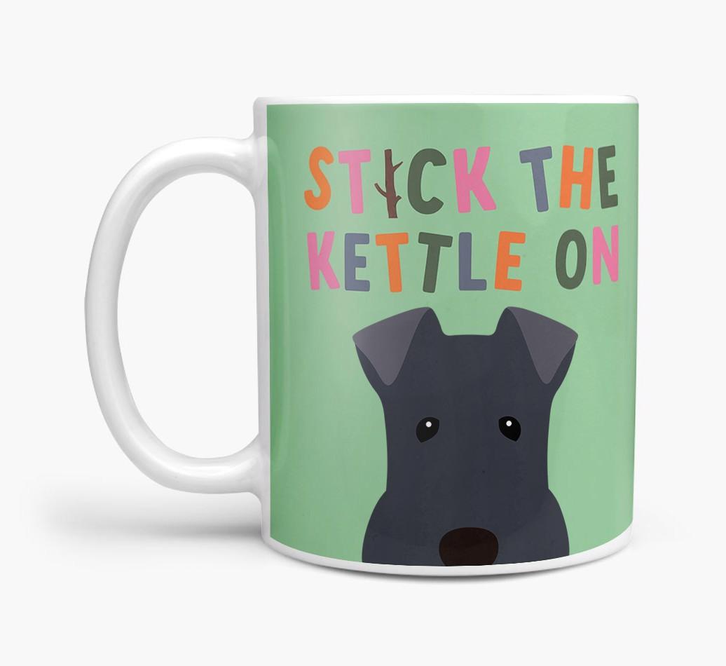 Stick The Kettle On: Personalized {breedFullName} Mug