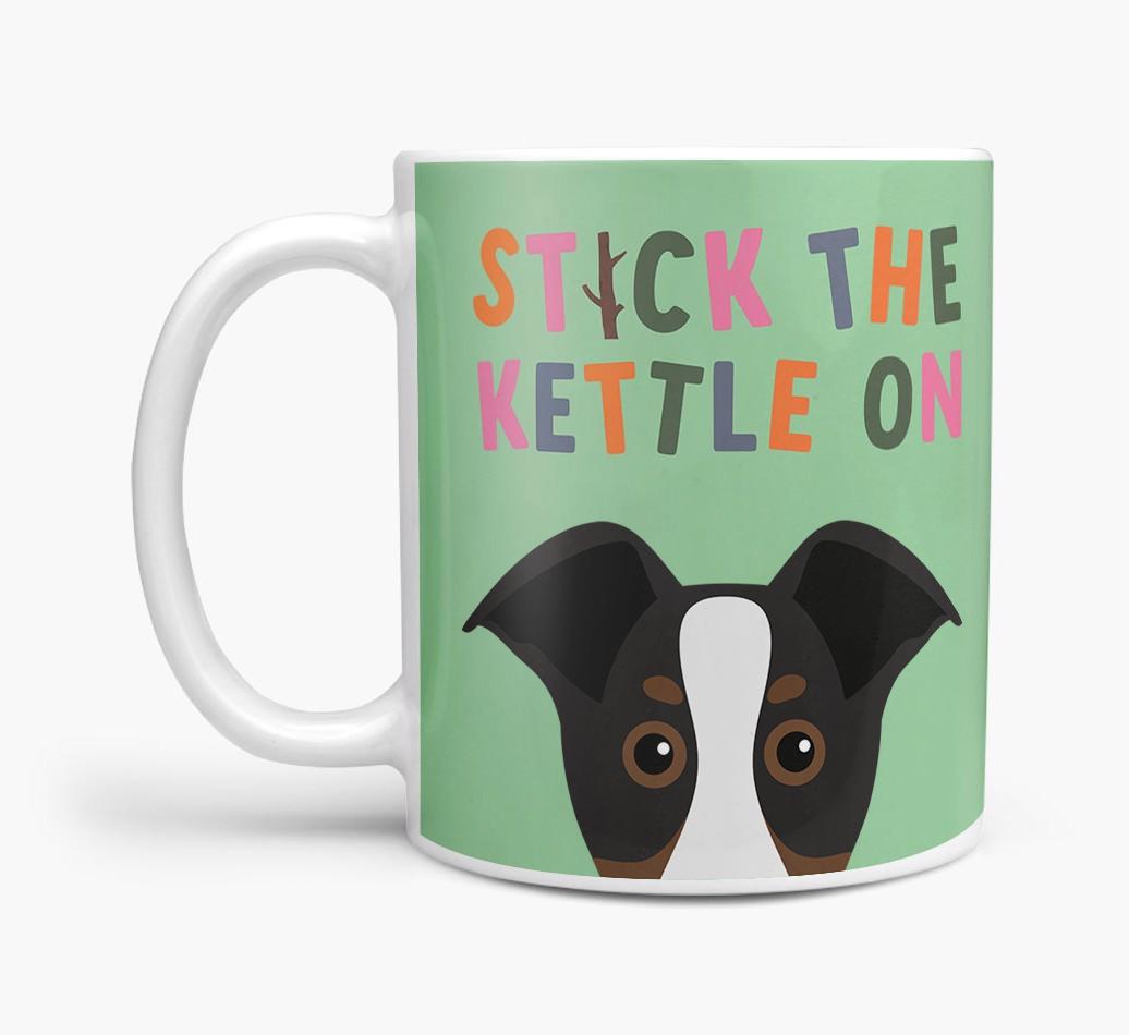 Stick The Kettle On: Personalized {breedFullName} Mug
