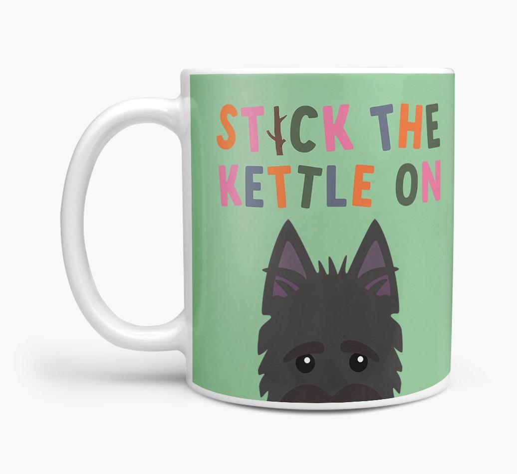 Stick The Kettle On: Personalized {breedFullName} Mug