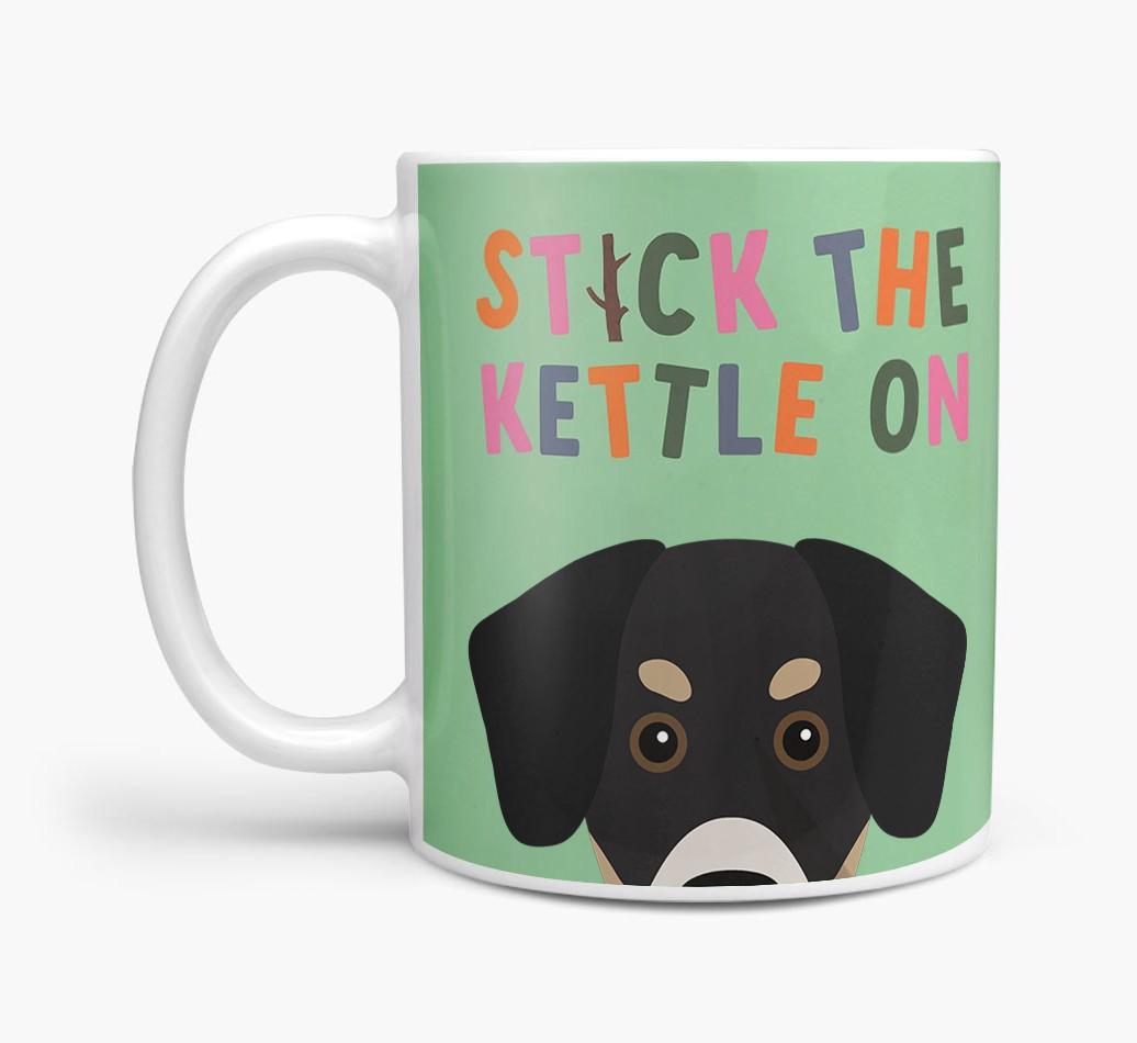 Stick The Kettle On: Personalized {breedFullName} Mug