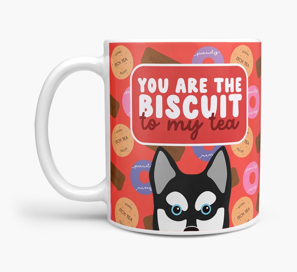 Biscuit to my Tea: Personalized {breedFullName} Mug