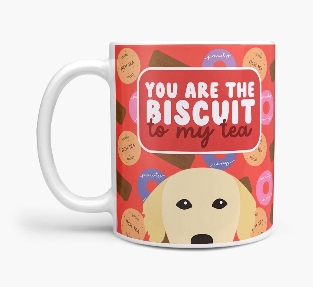 Biscuit to my Tea: Personalized {breedFullName} Mug