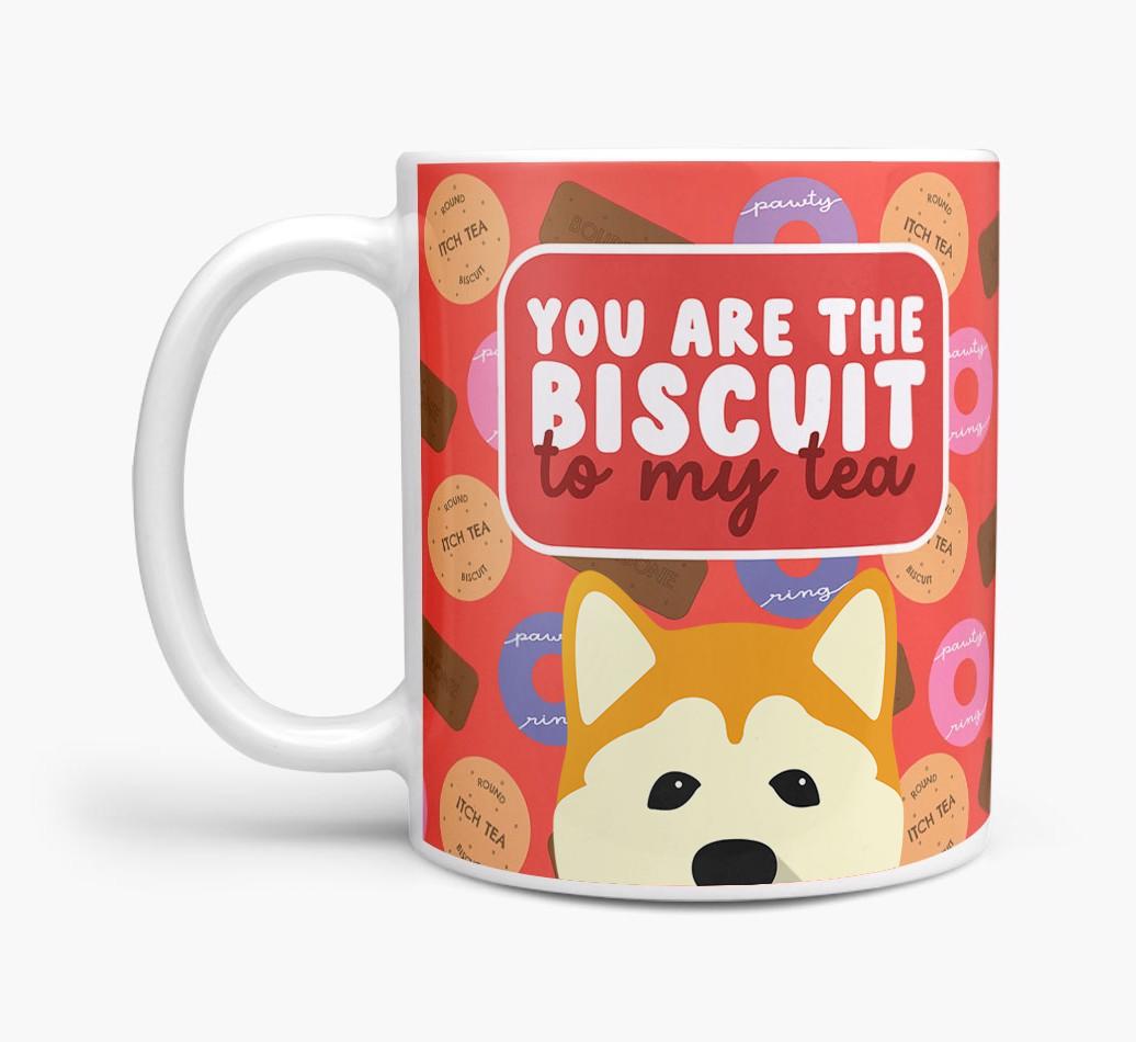 Biscuit to my Tea: Personalized {breedFullName} Mug
