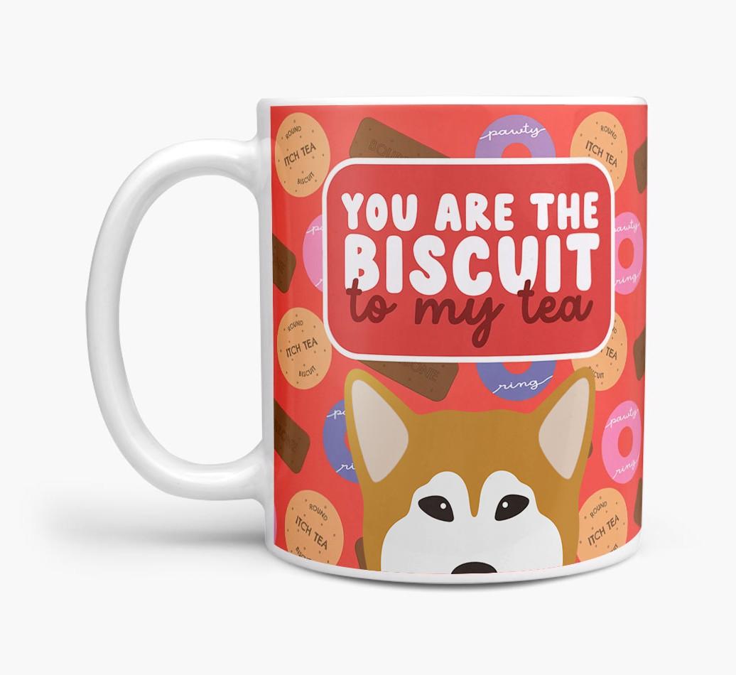 Biscuit to my Tea: Personalized {breedFullName} Mug