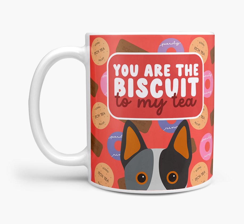 Biscuit to my Tea: Personalized {breedFullName} Mug