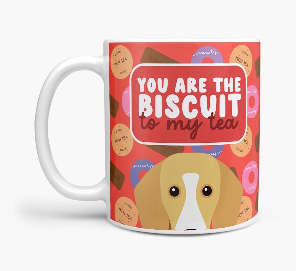 Biscuit to my Tea: Personalized {breedFullName} Mug
