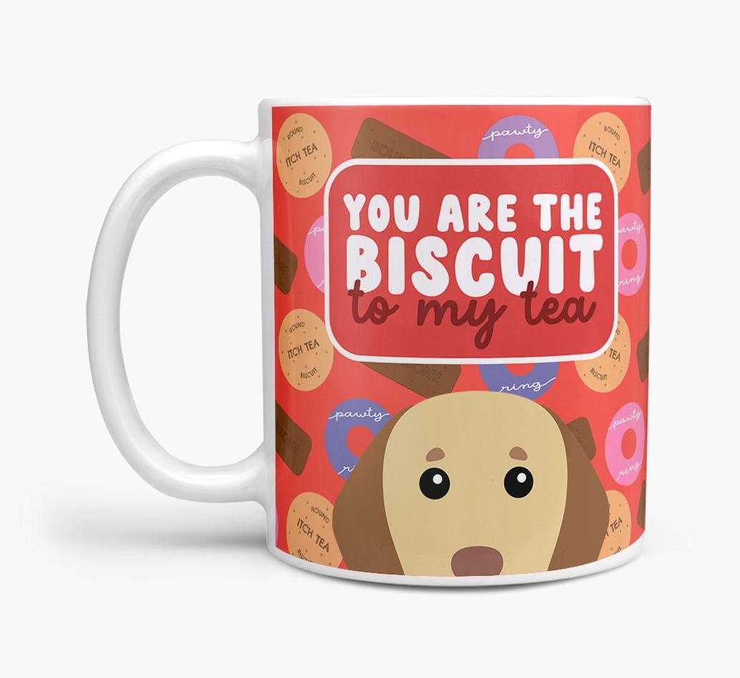 Biscuit to my Tea: Personalized {breedFullName} Mug