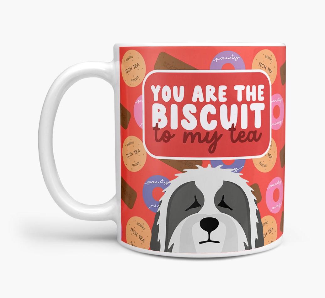 Biscuit to my Tea: Personalized {breedFullName} Mug