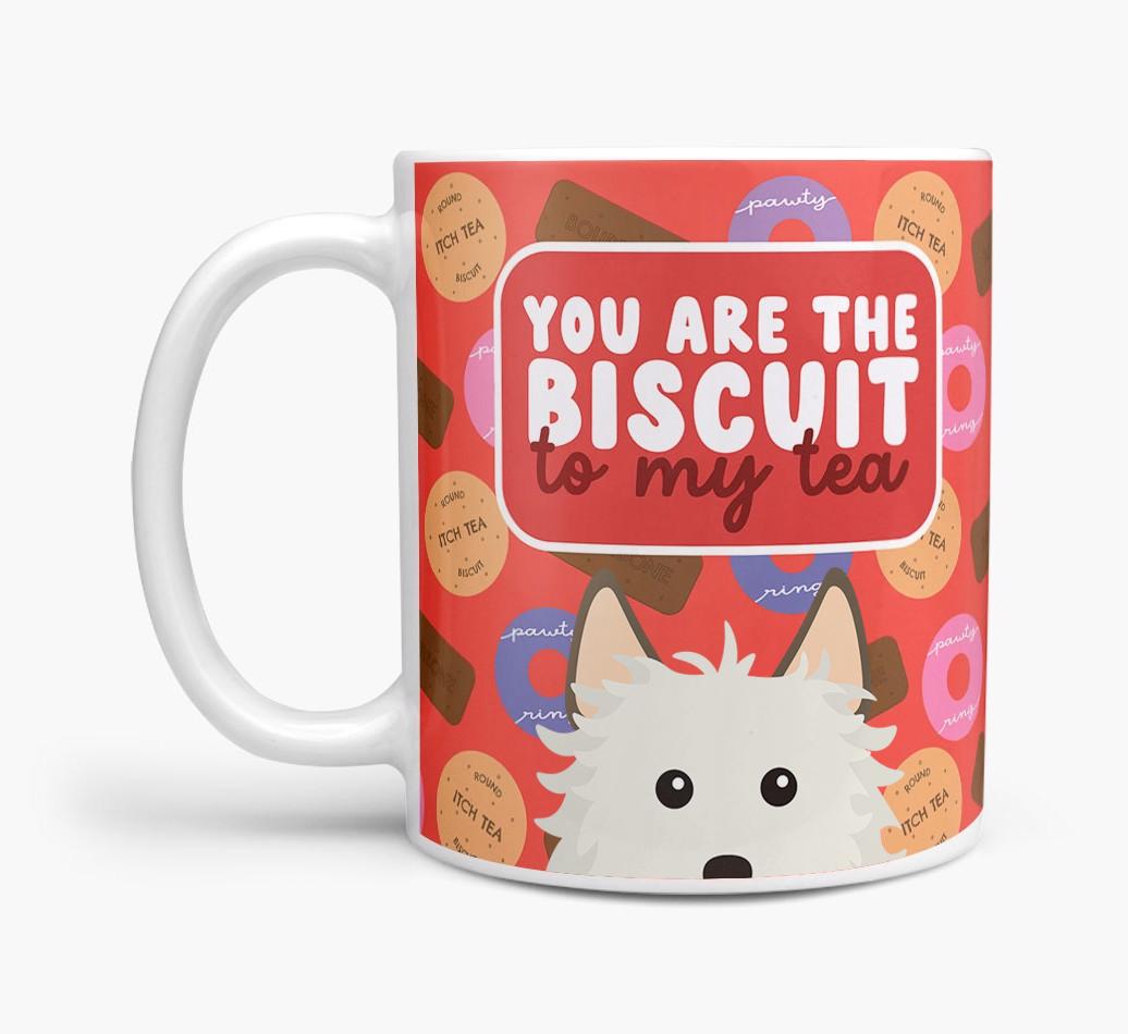 Biscuit to my Tea: Personalized {breedFullName} Mug
