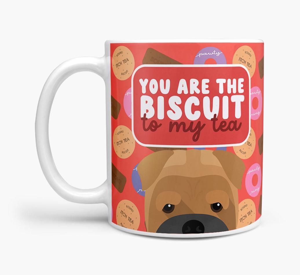 Biscuit to my Tea: Personalized {breedFullName} Mug