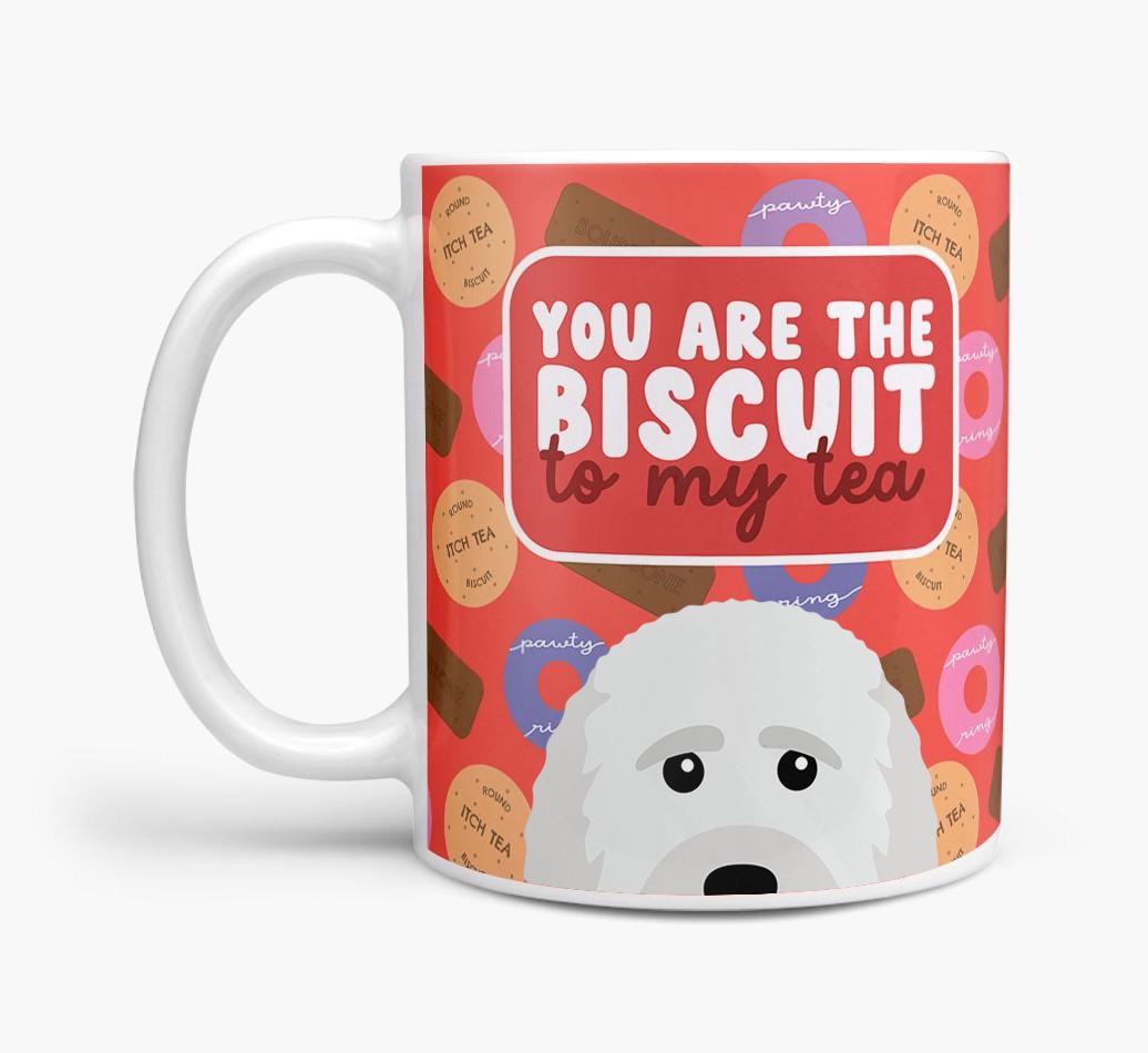 Biscuit to my Tea: Personalized {breedFullName} Mug