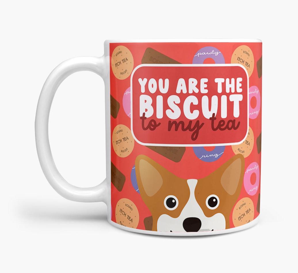 Biscuit to my Tea: Personalized {breedFullName} Mug