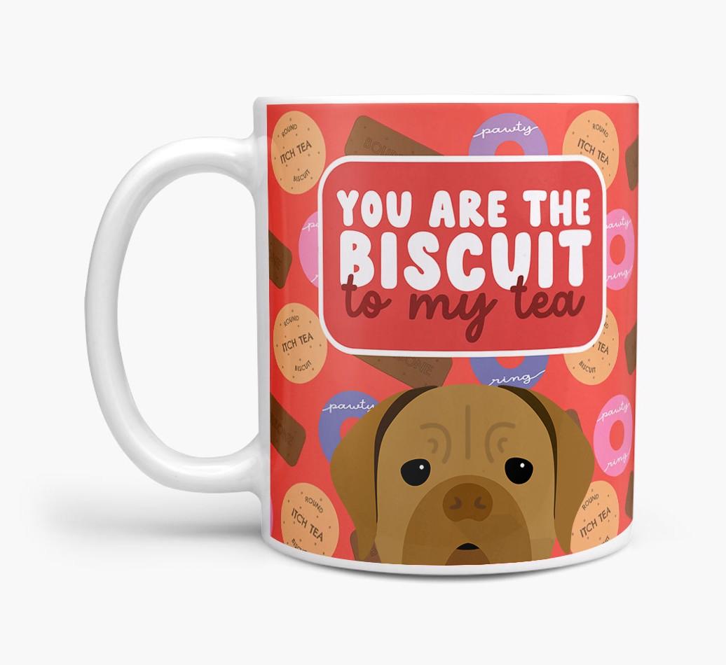 Biscuit to my Tea: Personalized {breedFullName} Mug