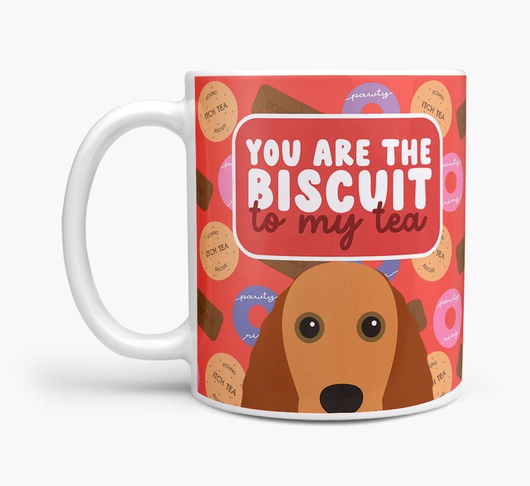 Biscuit to my Tea: Personalized {breedFullName} Mug