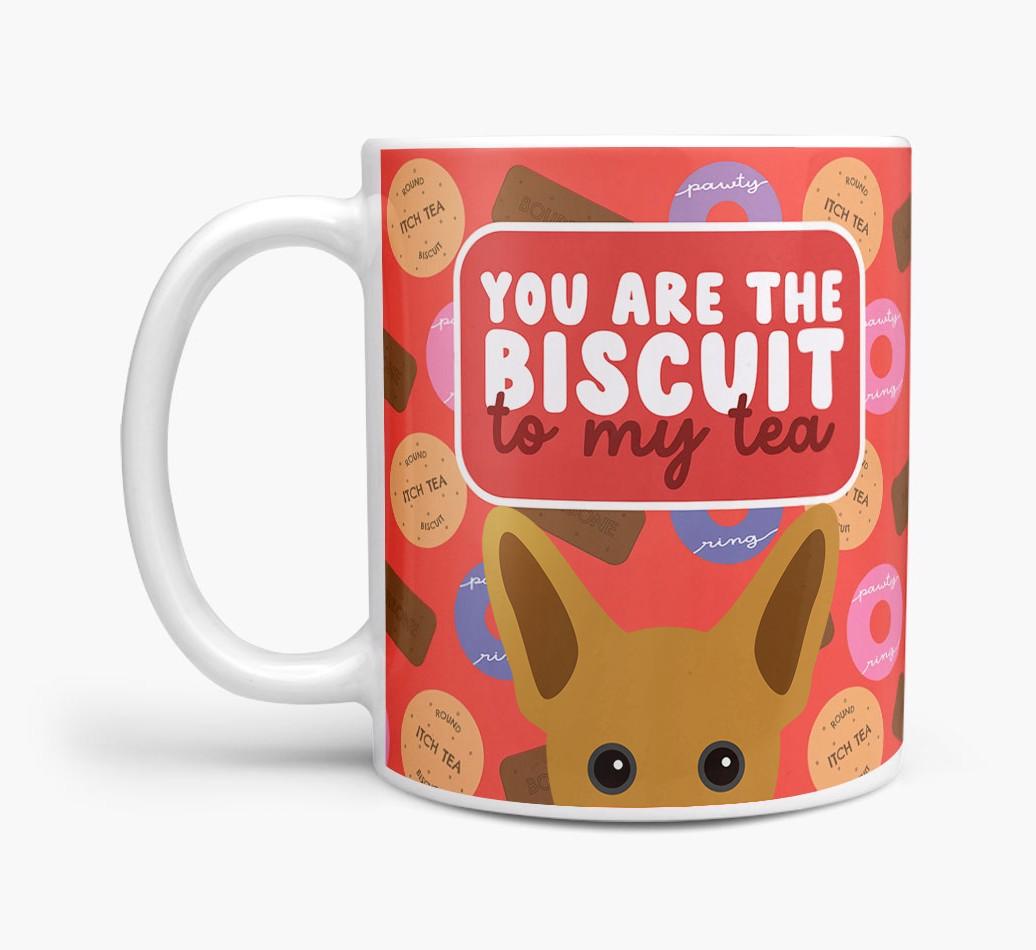 Biscuit to my Tea: Personalized {breedFullName} Mug