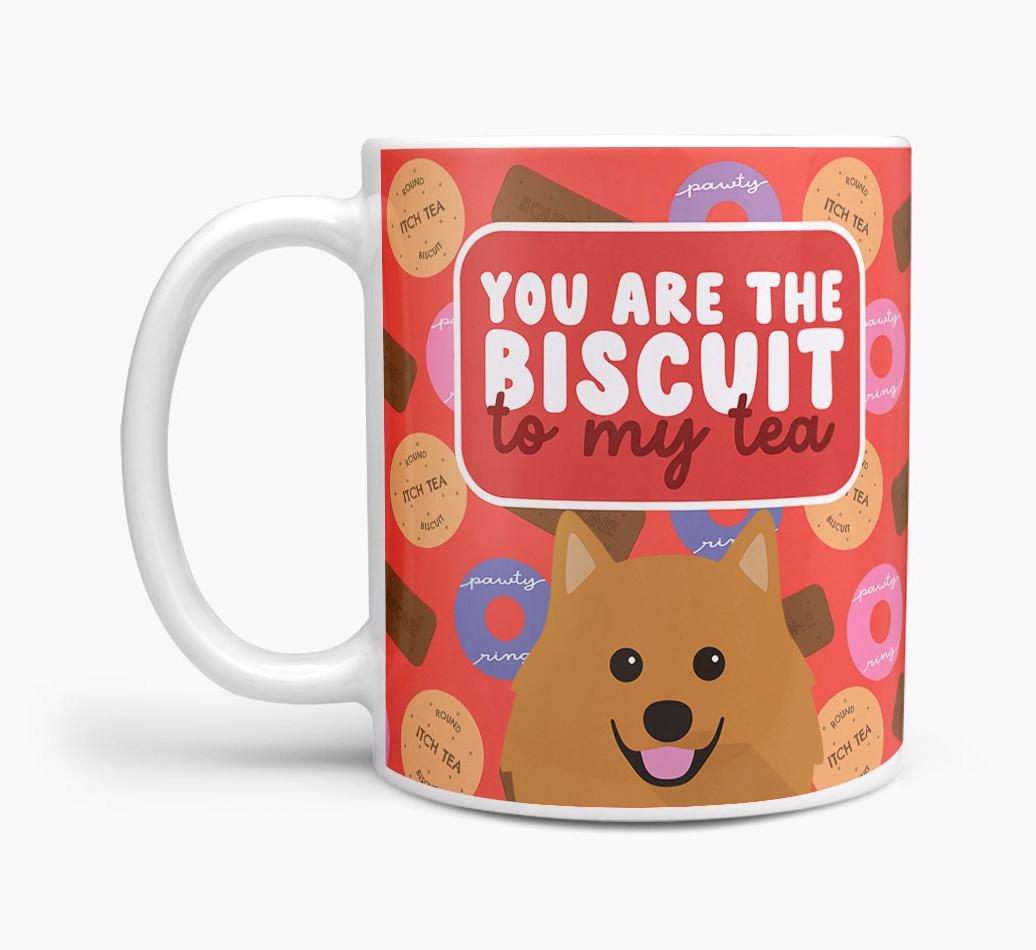 Biscuit to my Tea: Personalized {breedFullName} Mug