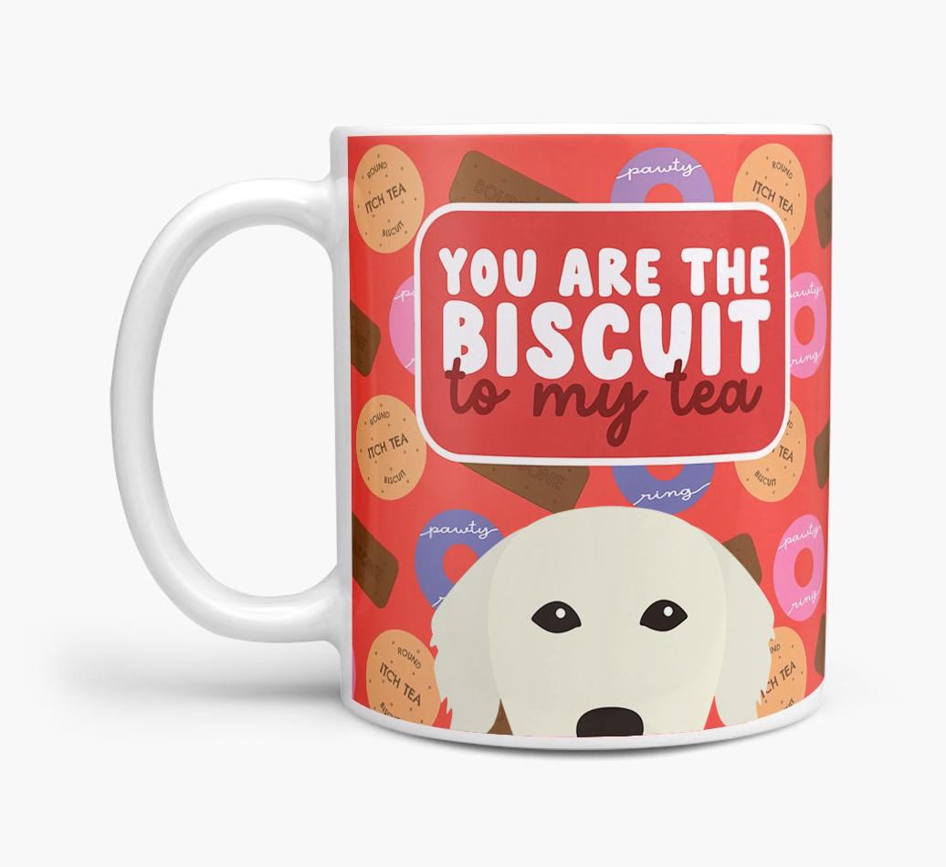 Biscuit to my Tea: Personalized {breedFullName} Mug