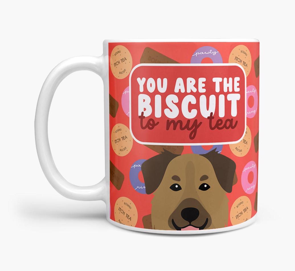 Biscuit to my Tea: Personalized {breedFullName} Mug