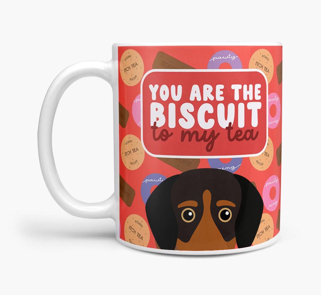 Biscuit to my Tea: Personalized {breedFullName} Mug