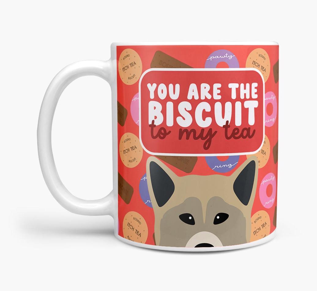 Biscuit to my Tea: Personalized {breedFullName} Mug
