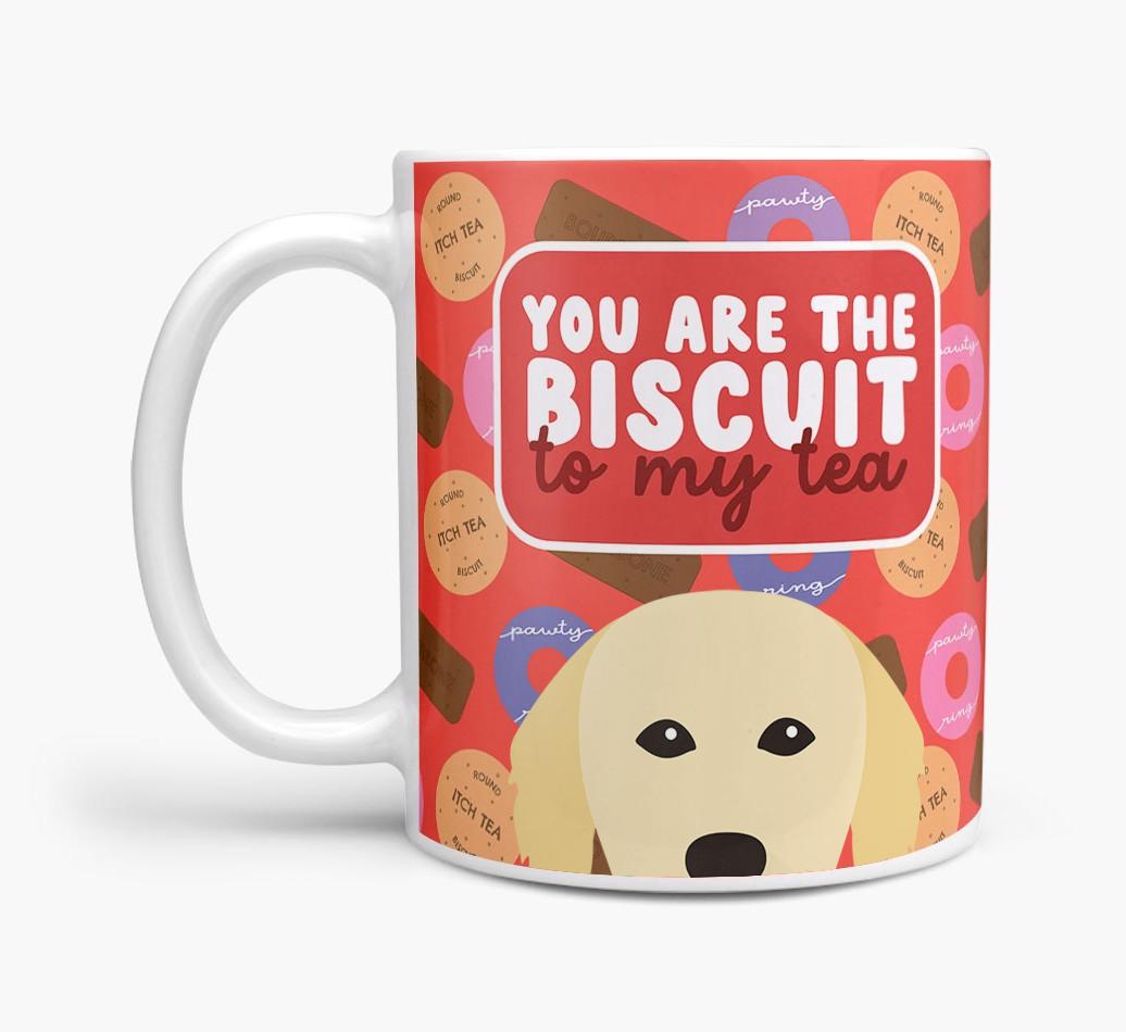 Biscuit to my Tea: Personalized {breedFullName} Mug