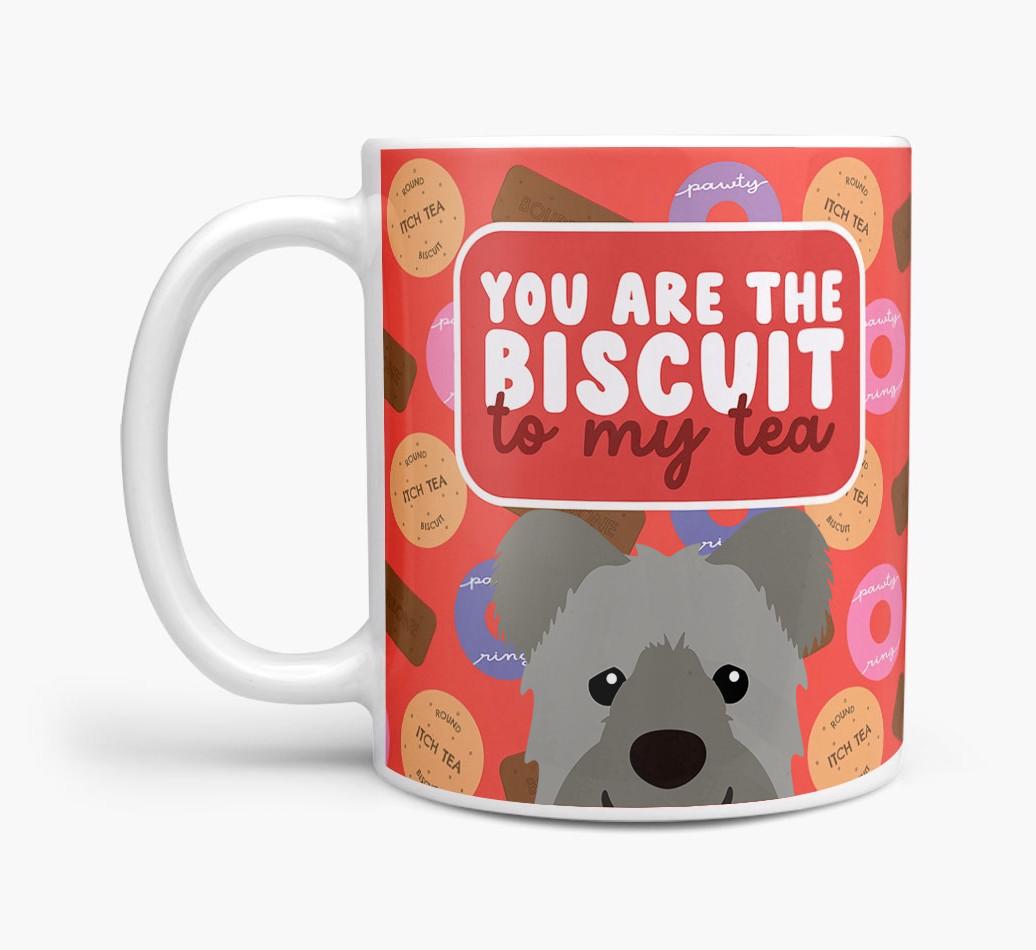 Biscuit to my Tea: Personalized {breedFullName} Mug