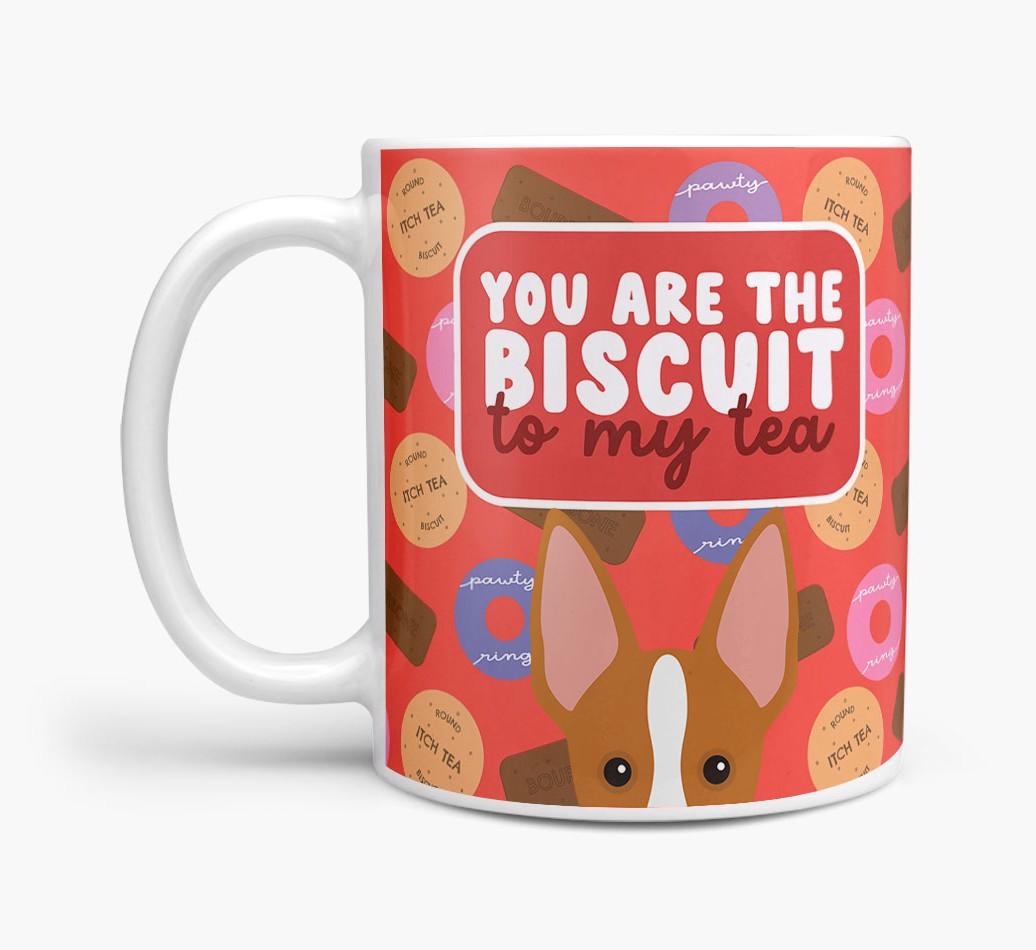 Biscuit to my Tea: Personalized {breedFullName} Mug