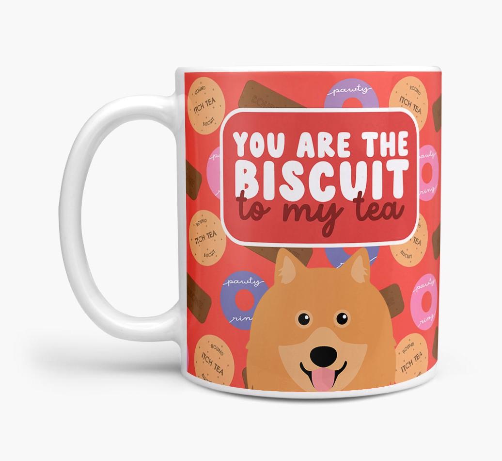 Biscuit to my Tea: Personalized {breedFullName} Mug