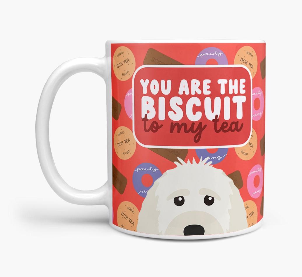 Biscuit to my Tea: Personalized {breedFullName} Mug