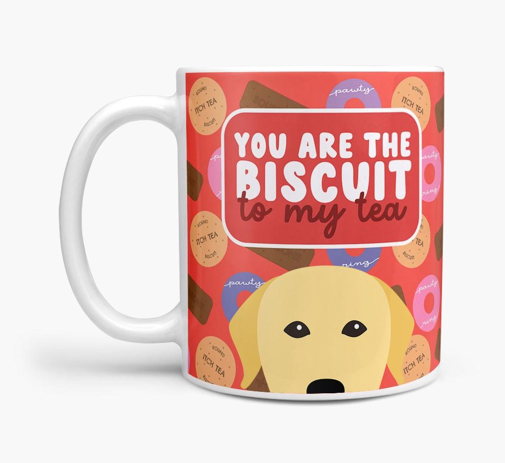 Biscuit to my Tea: Personalized {breedFullName} Mug
