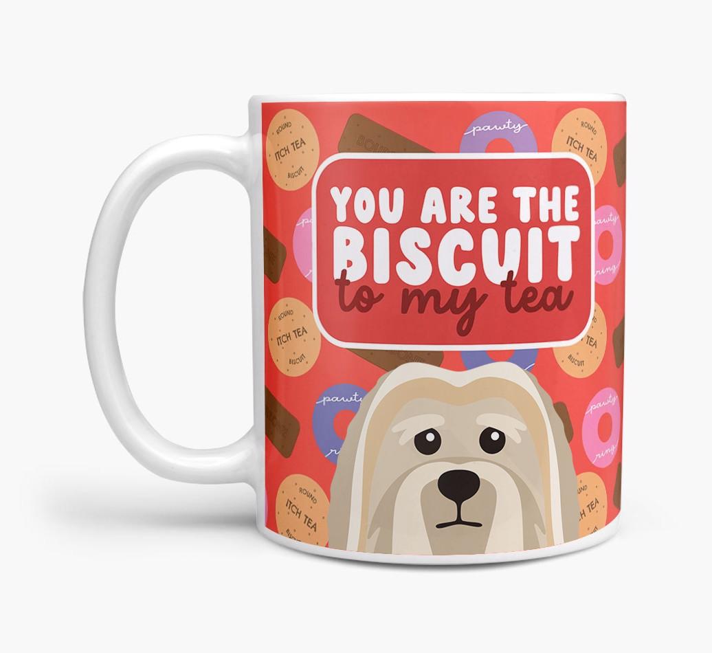 Biscuit to my Tea: Personalized {breedFullName} Mug