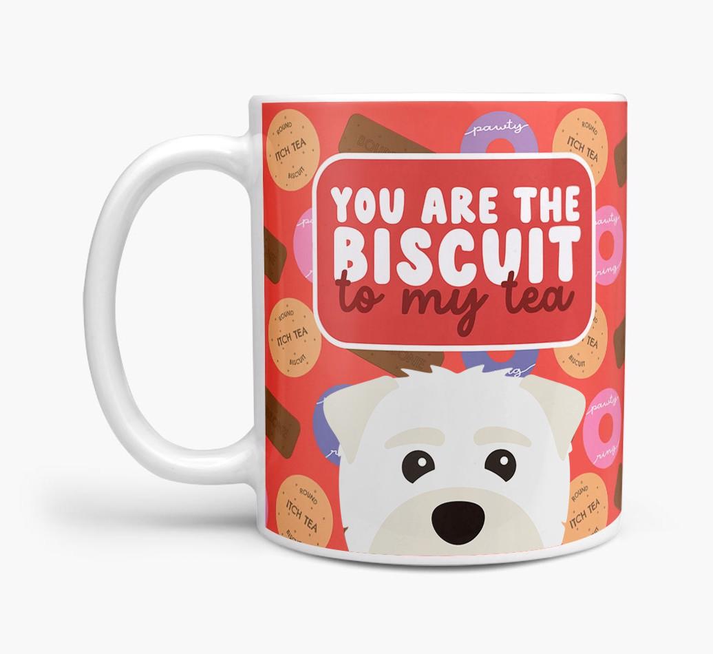 Biscuit to my Tea: Personalized {breedFullName} Mug