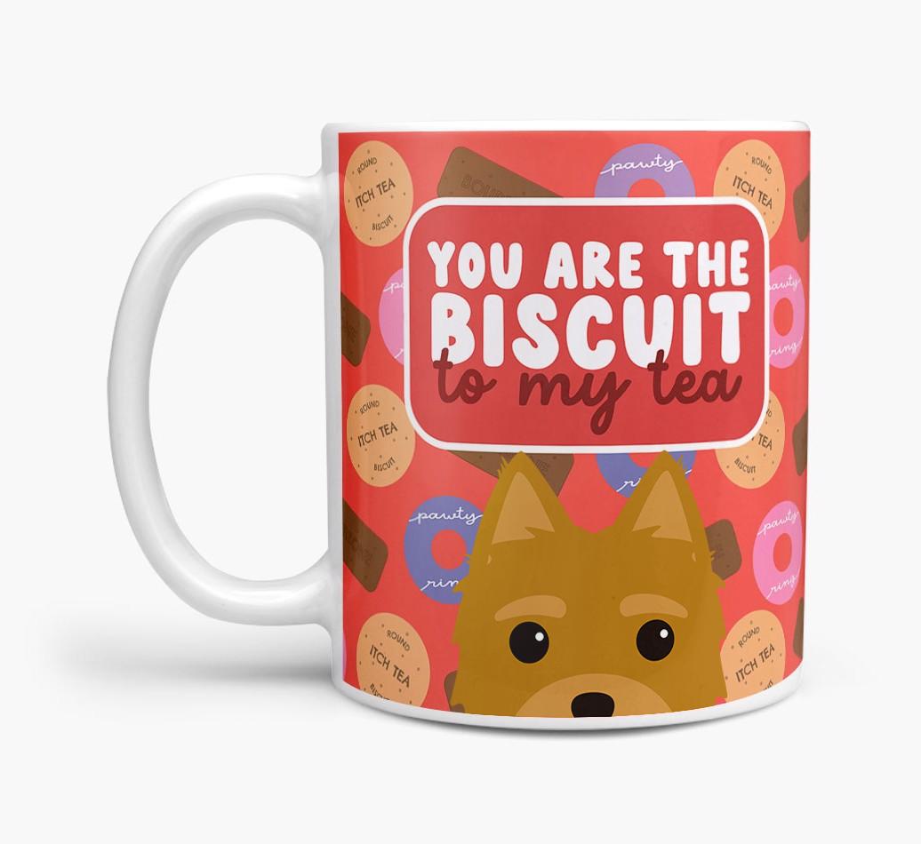 Biscuit to my Tea: Personalized {breedFullName} Mug