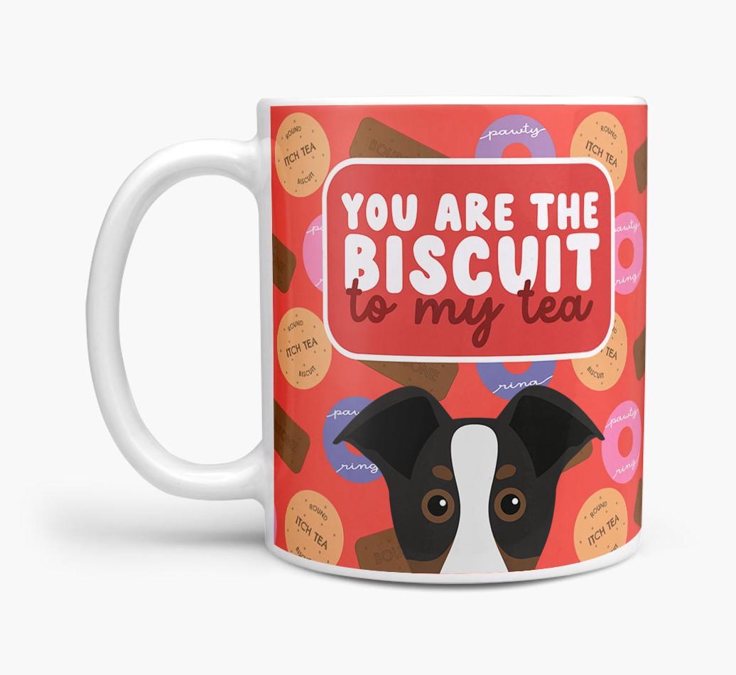 Biscuit to my Tea: Personalized {breedFullName} Mug